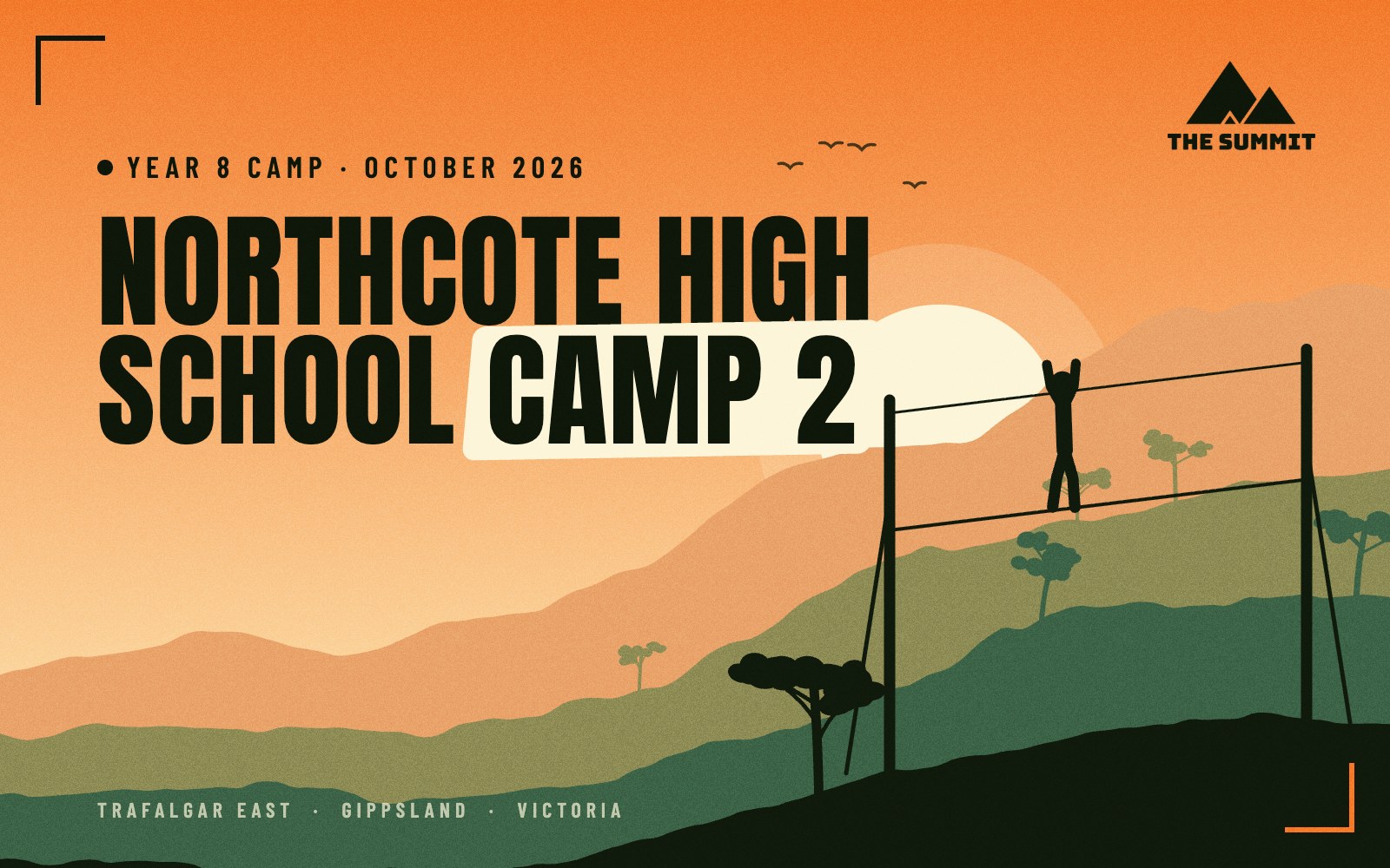 Northcote High School Camp 2, story from The Summit adventure camp, Gippsland Victoria