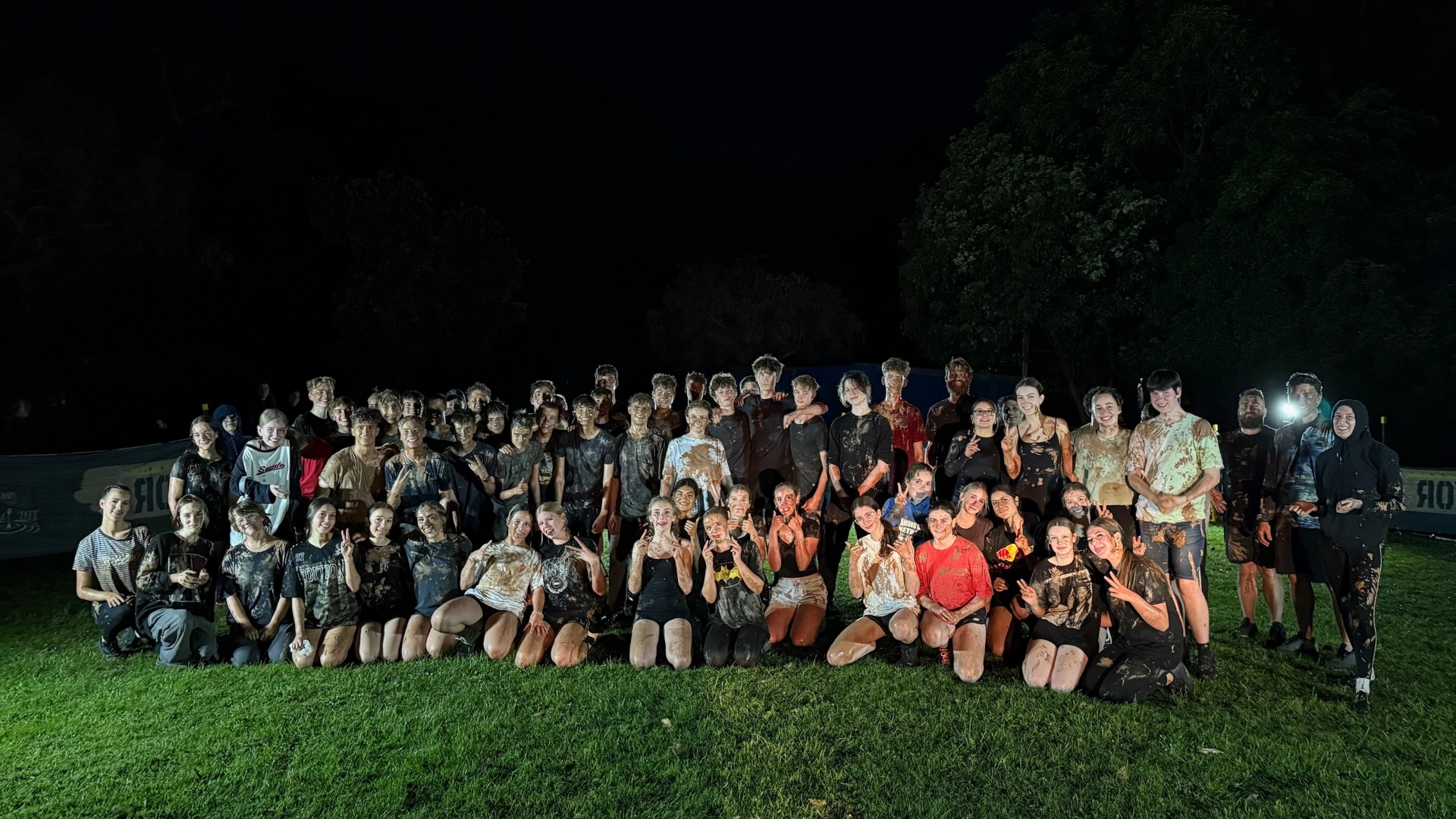 Church Groups enjoying activities at The Summit adventure camp in Gippsland, Victoria