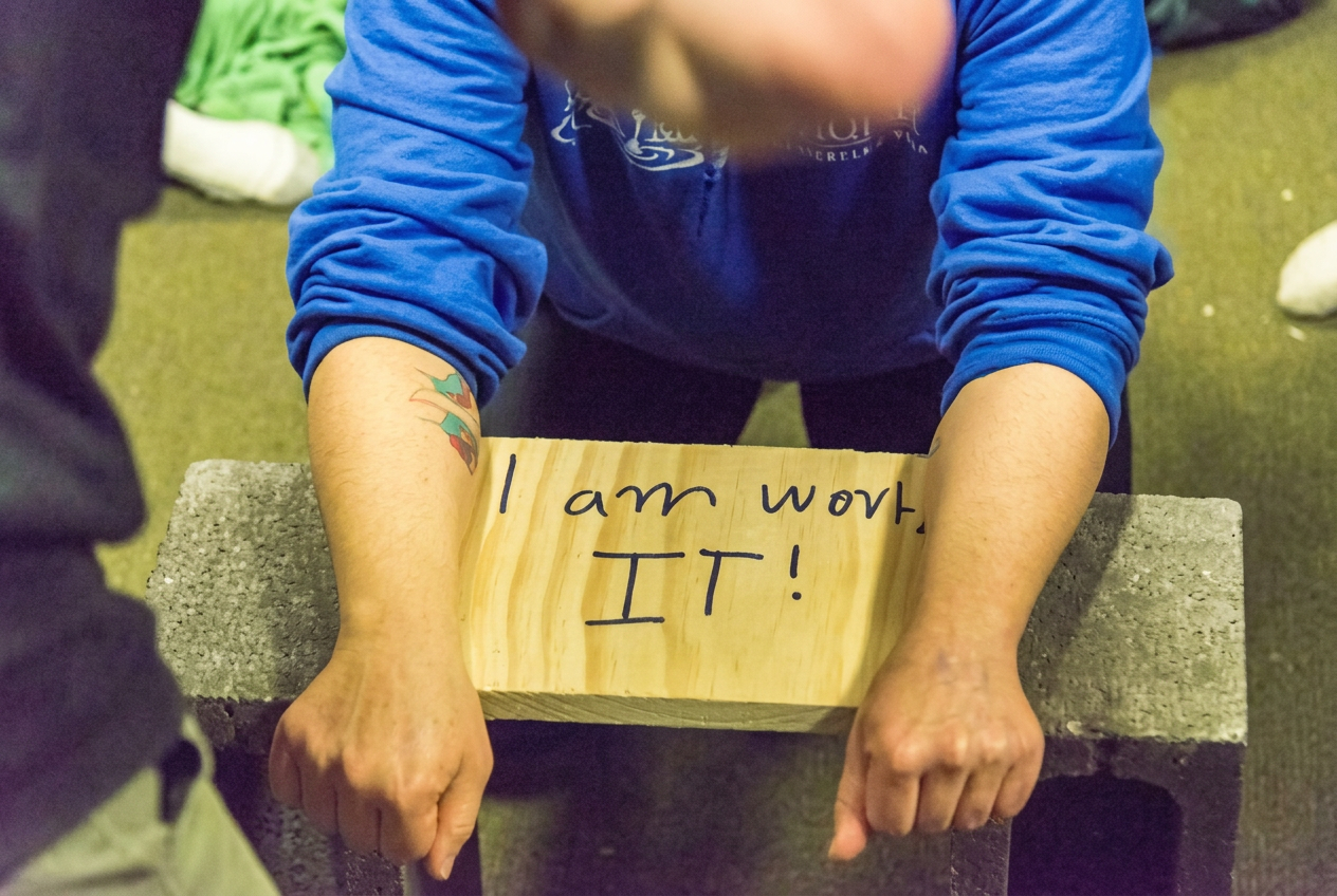 Powerful Workshops activity at The Summit adventure camp in Gippsland, Victoria