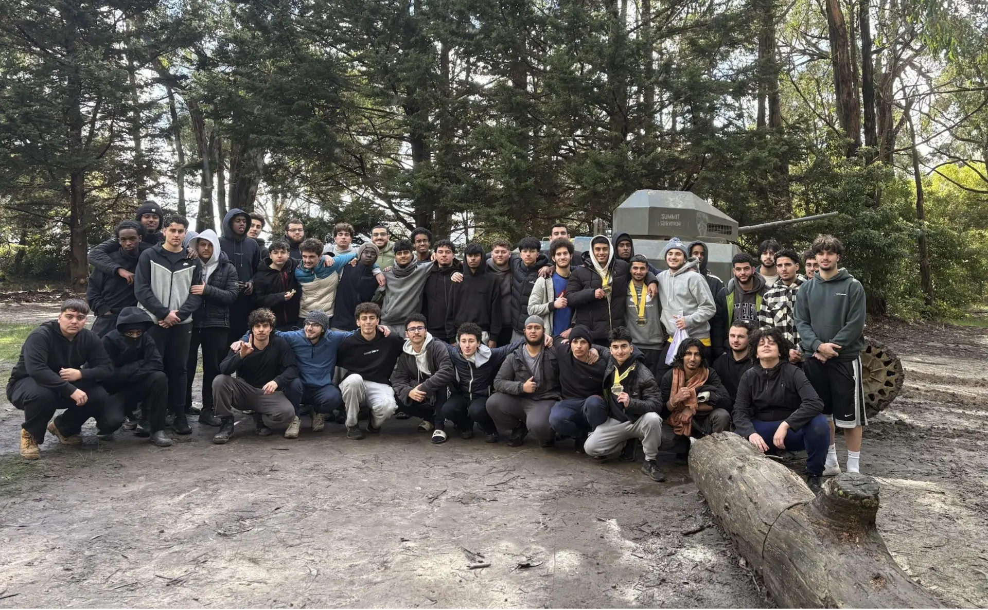 ILIM College Year 12 Boys, story from The Summit adventure camp, Gippsland Victoria