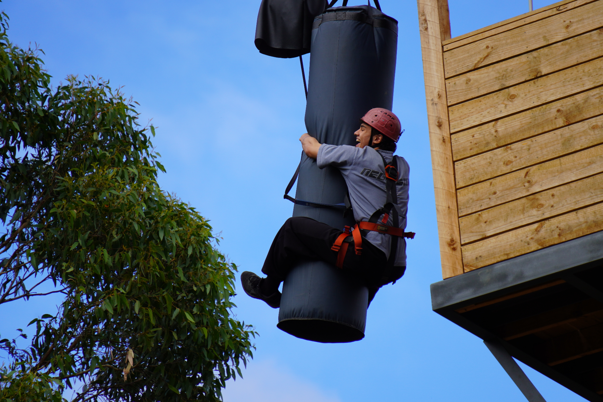 Bag Blitz activity at The Summit adventure camp in Gippsland, Victoria