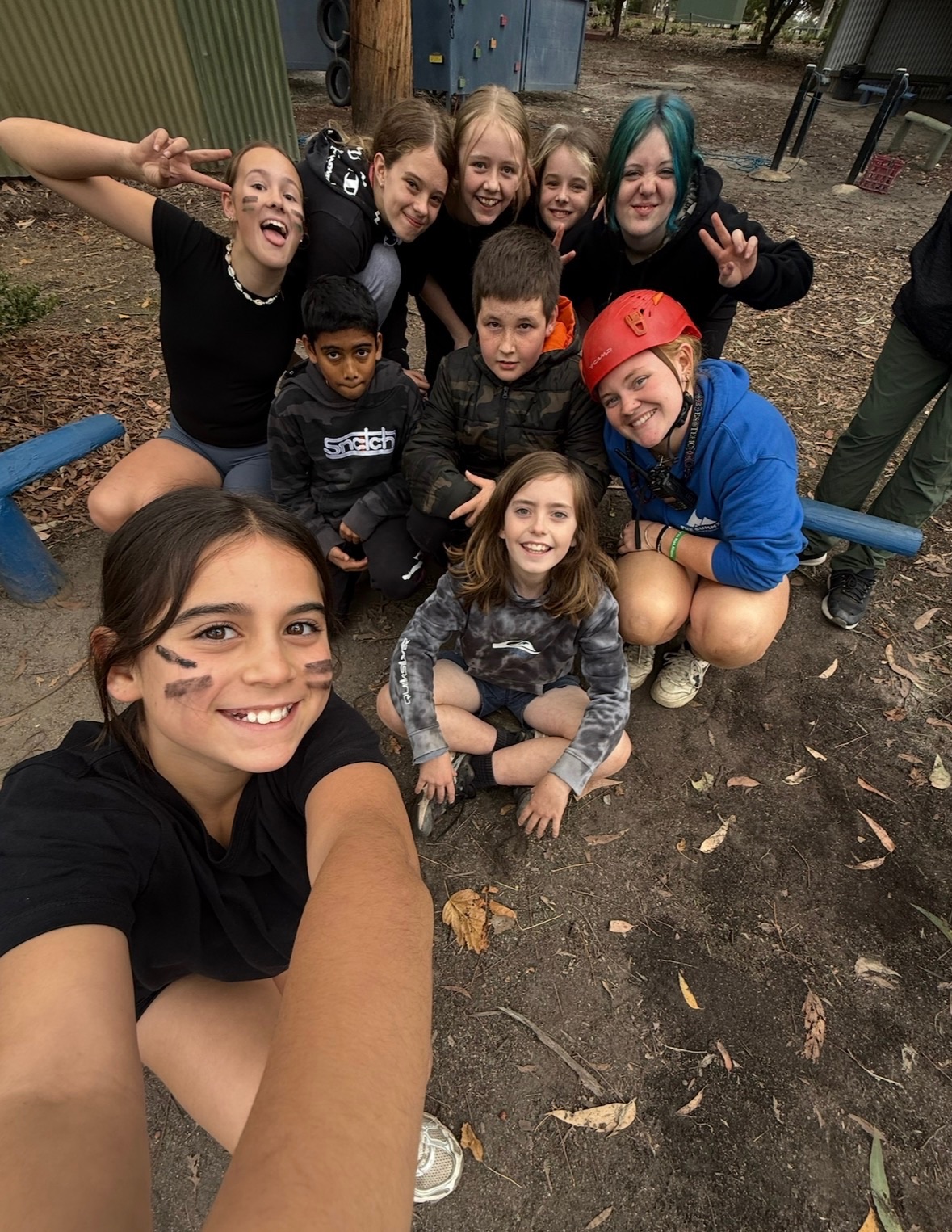 The Summit school camp moment 27