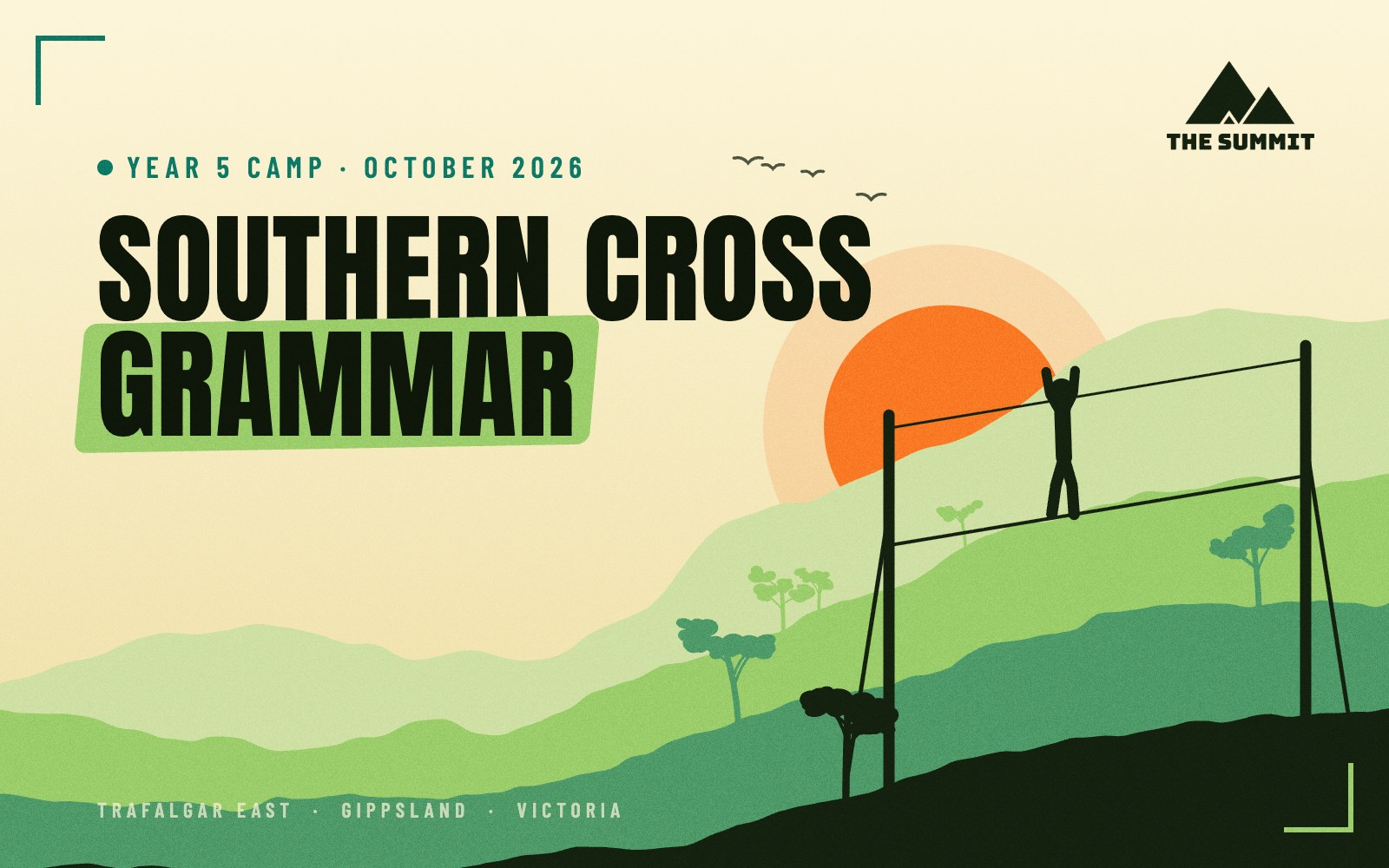 Southern Cross Grammar Year 5 Camp, story from The Summit adventure camp, Gippsland Victoria