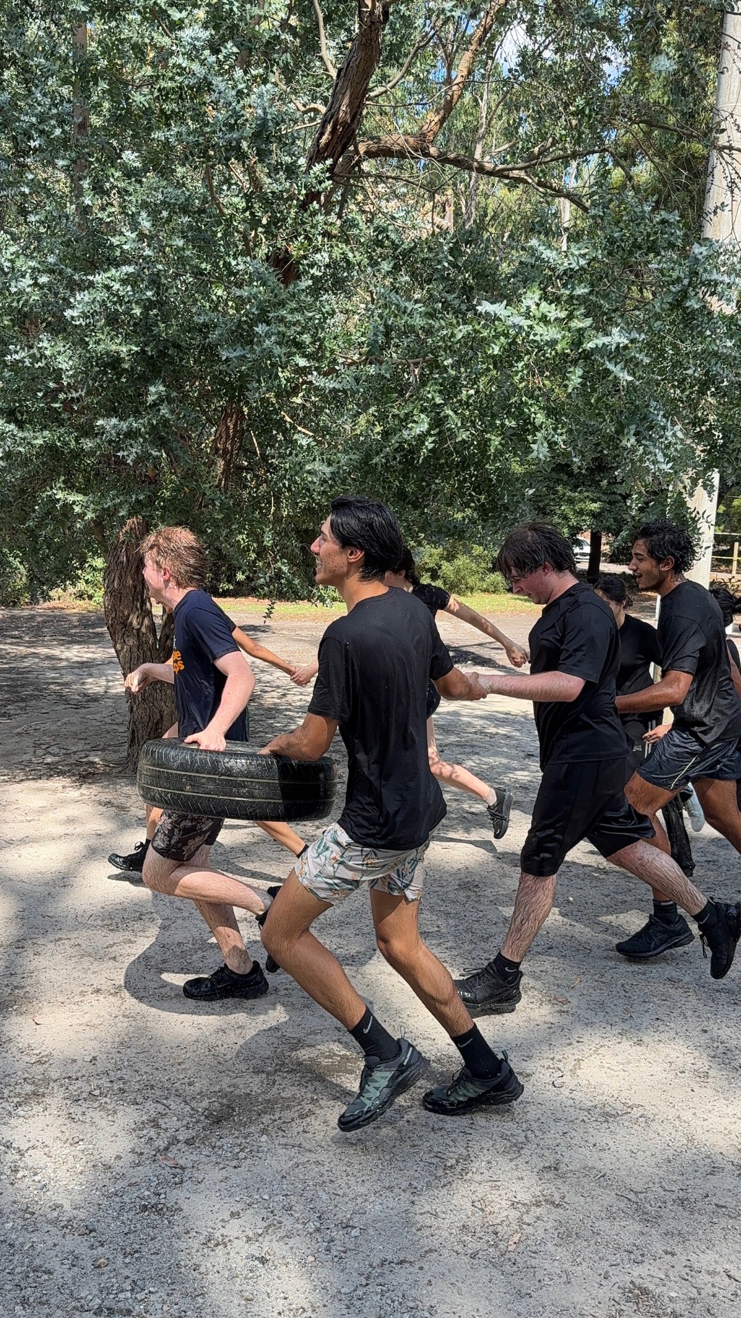 The Summit school camp moment 17