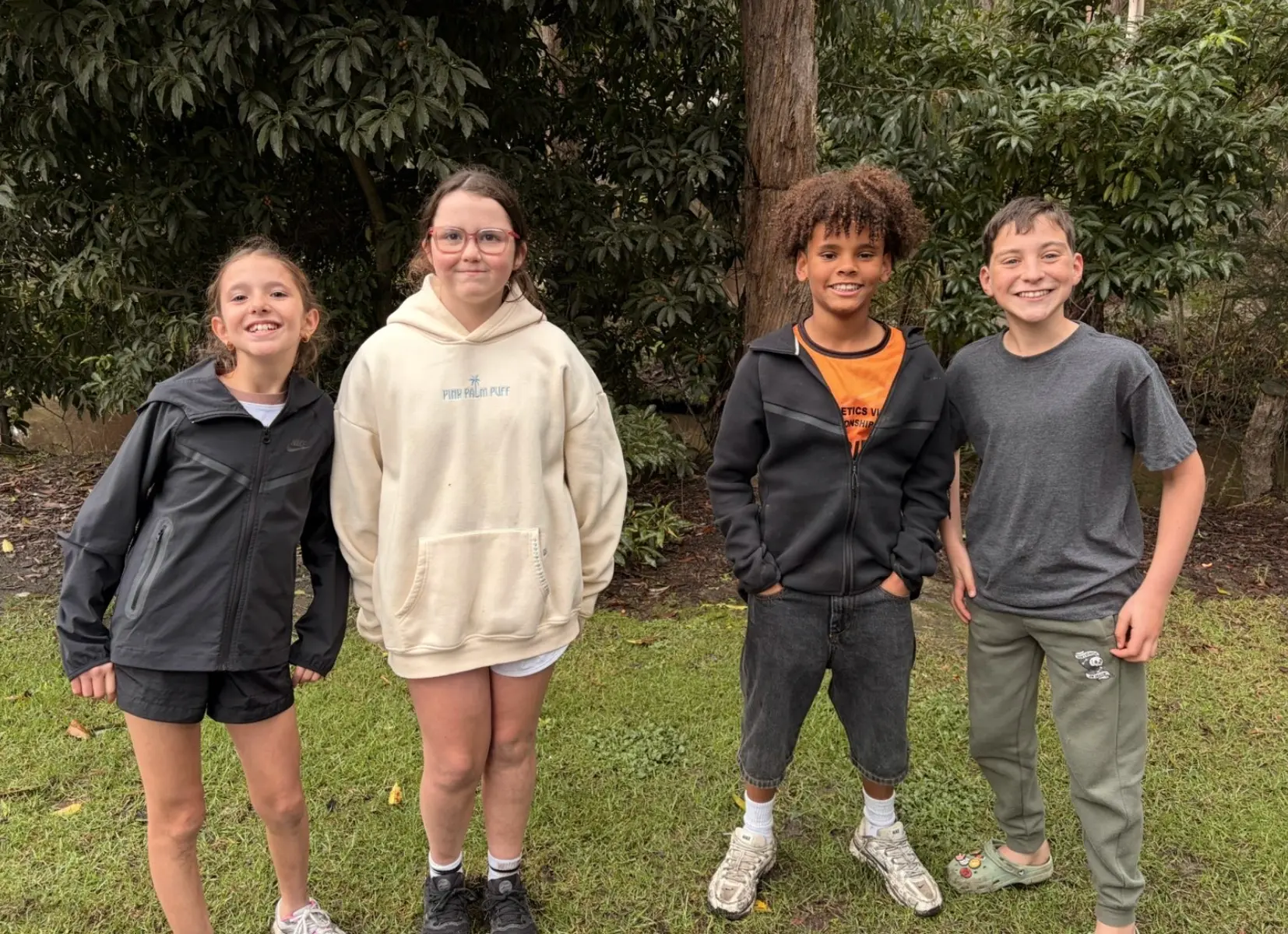 Boroondara Park Primary School Heroes & Hearts winners: Jerry, Tama, Lucas V and Lucas Z
