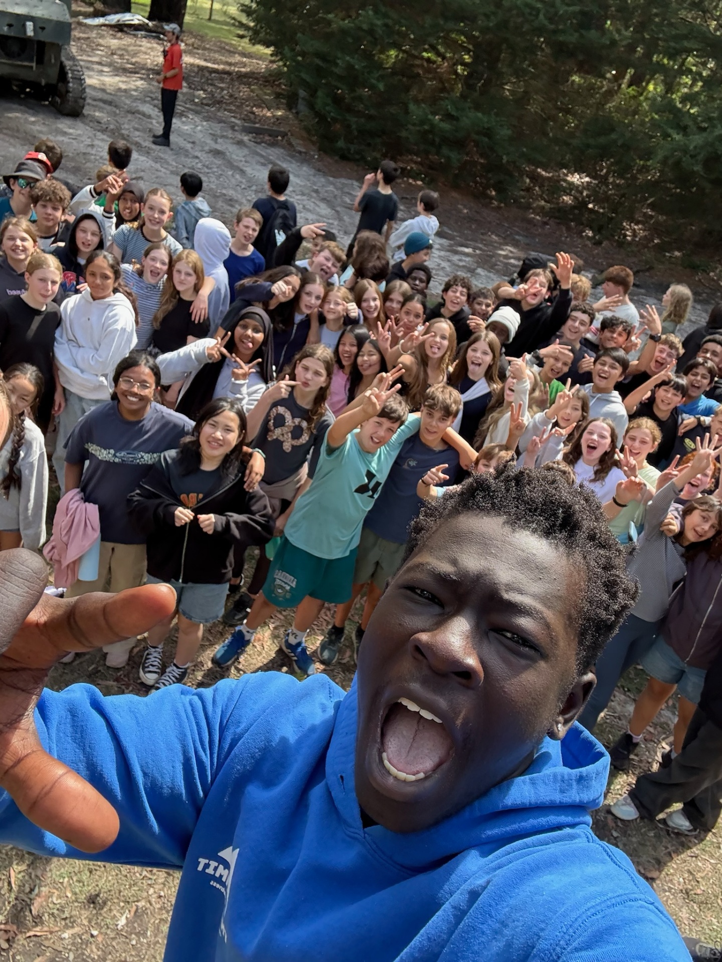 The Summit school camp moment 14