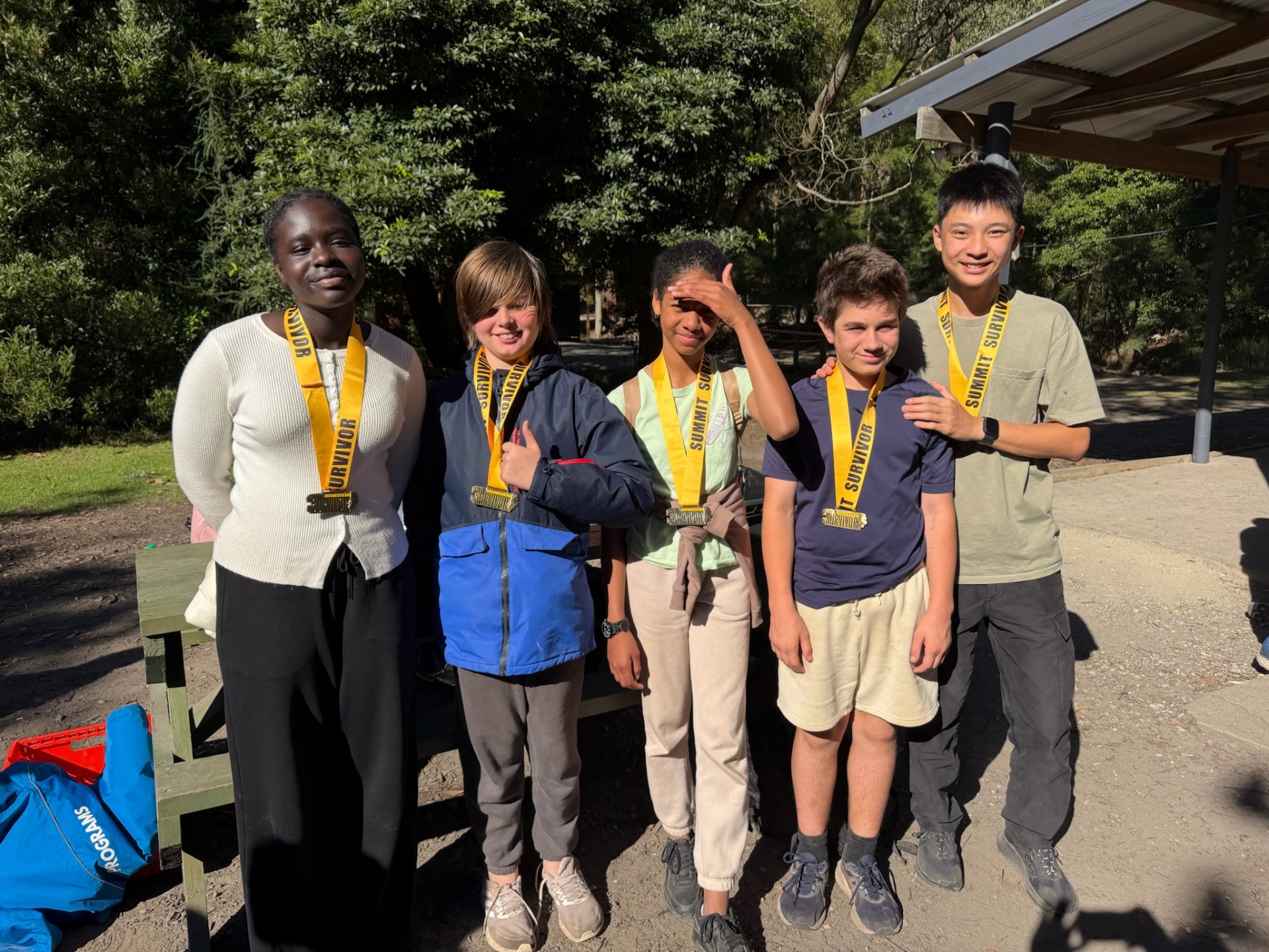 The Summit school camp moment 29