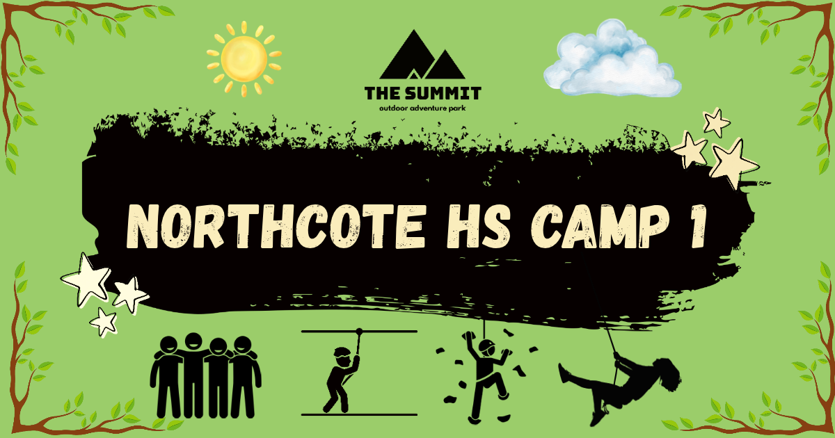 Northcote High School Year 8 camp cover — Northcote HS Camp 1 at The Summit, Gippsland Victoria