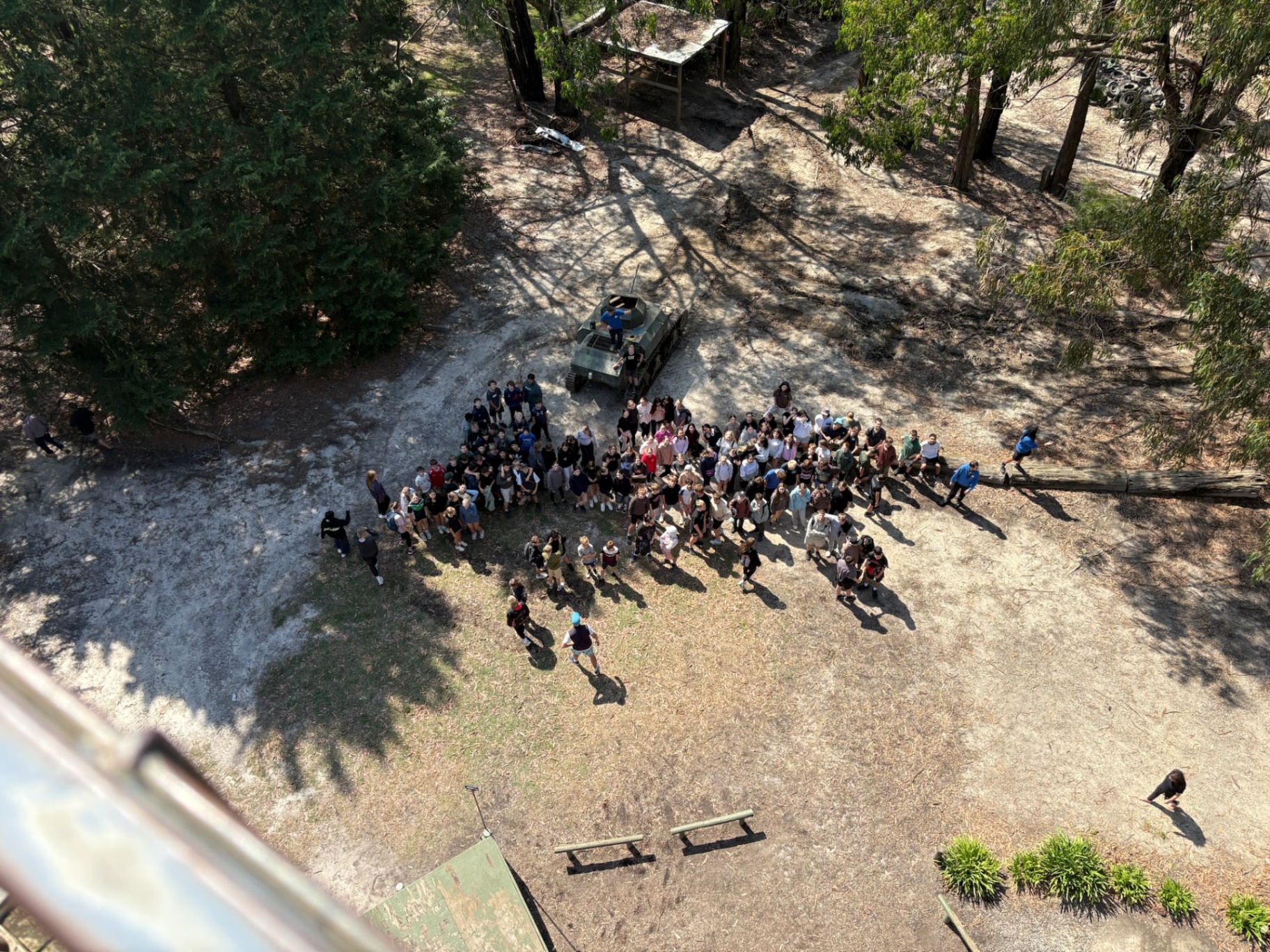 The Summit school camp moment 34