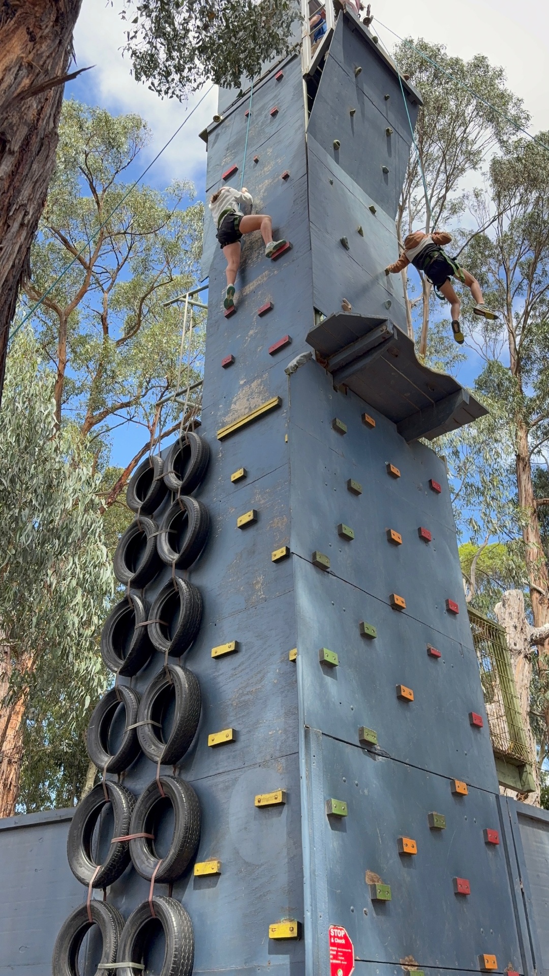The Summit school camp moment 32