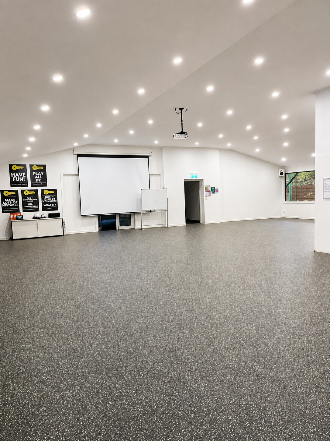 The Lodge venue space at The Summit adventure camp in Gippsland, Victoria