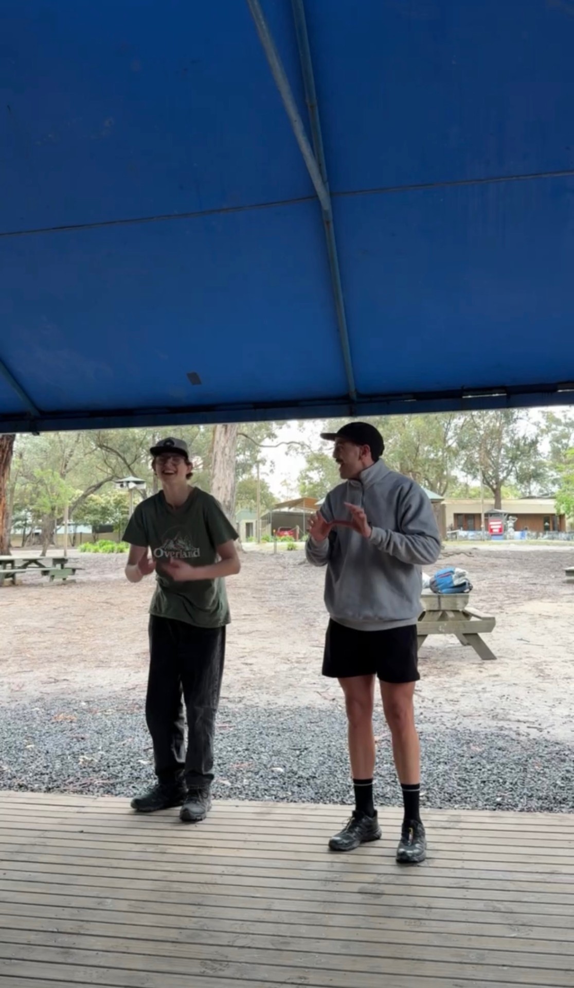 The Summit school camp moment 1